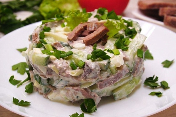 Салат Охотничий
